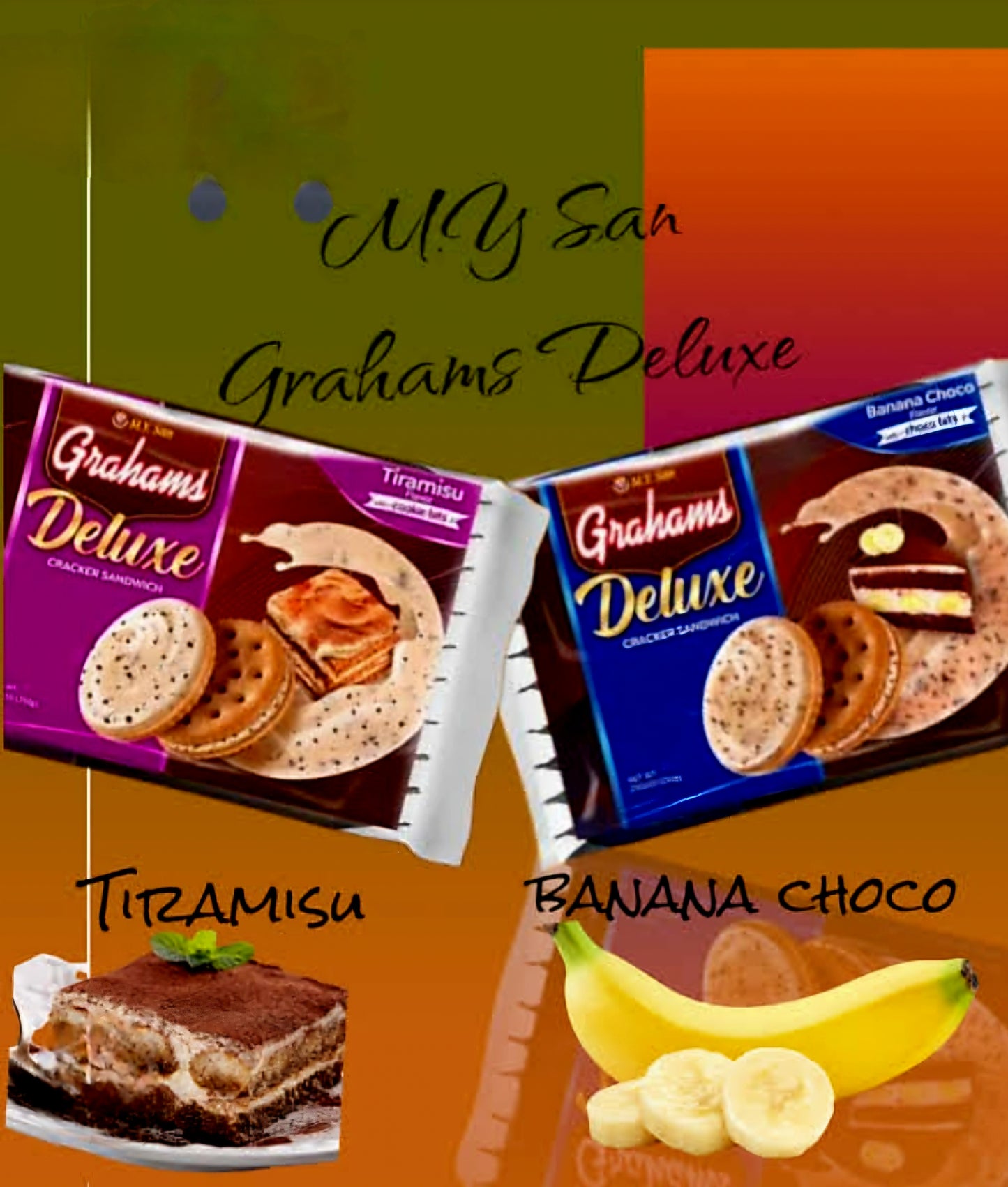‼️CLEARANCE‼️Graham DELUXE TIRAMISU 25g×10pcs BBD:23JUNE2025 (SHORTDATED!)