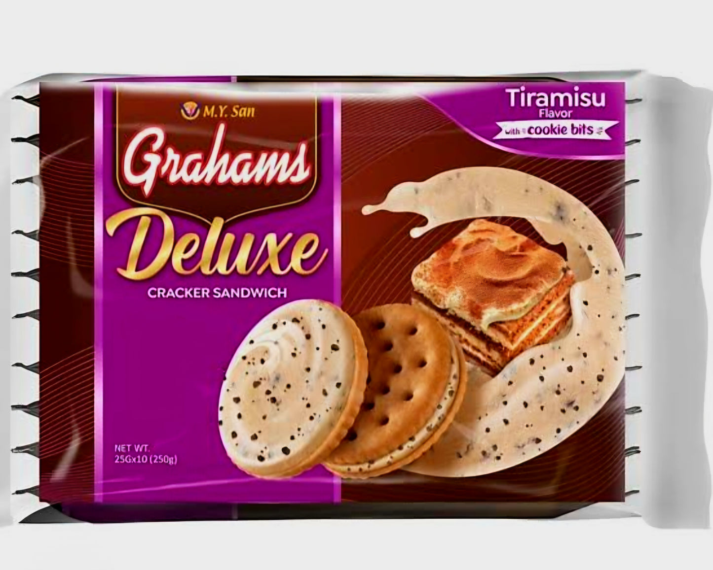 ‼️CLEARANCE‼️Graham DELUXE TIRAMISU 25g×10pcs BBD:23JUNE2025 (SHORTDATED!)