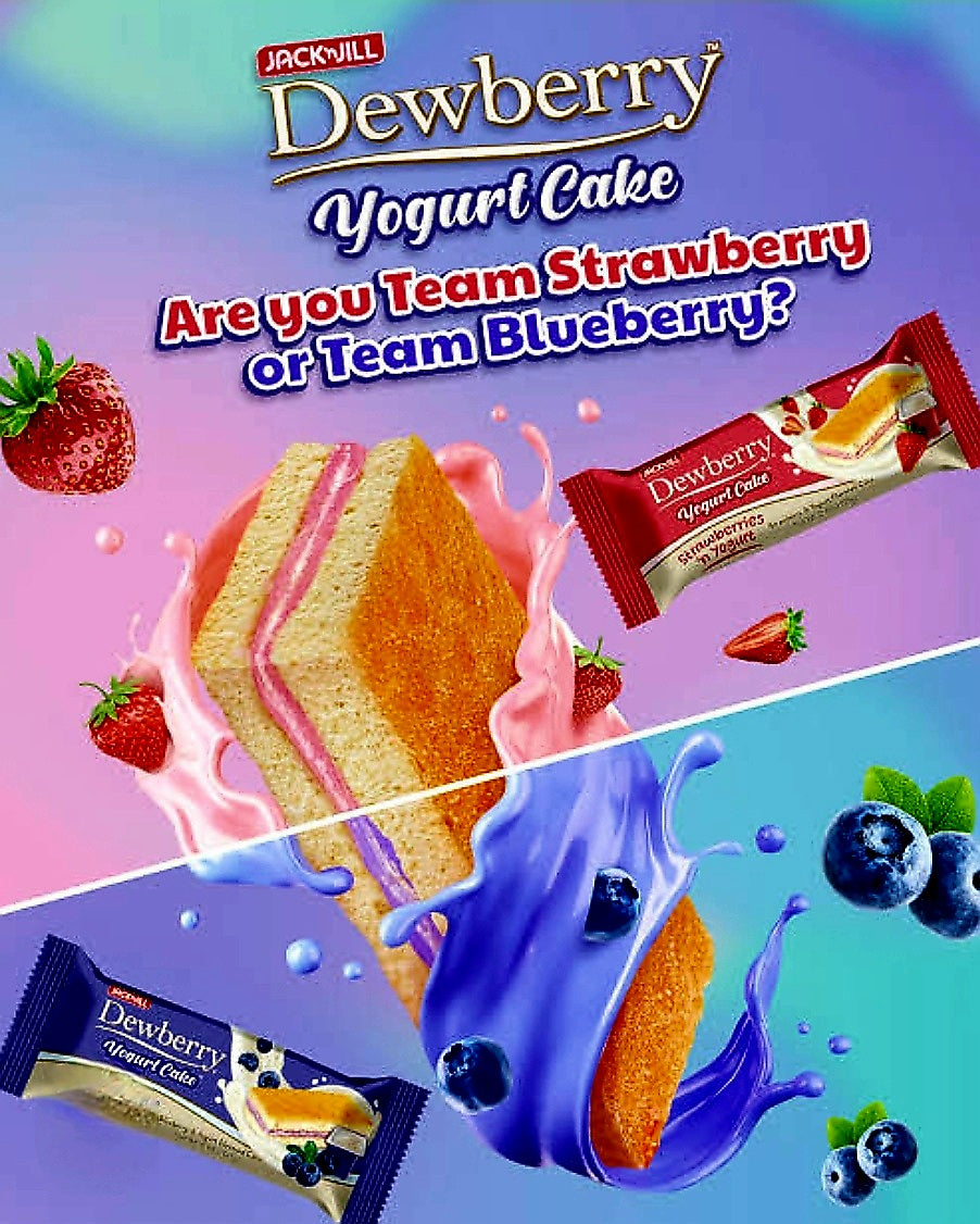 Jack&Jill Dewberry Yogurt Cake STRAWBERRY 25g×10pcs