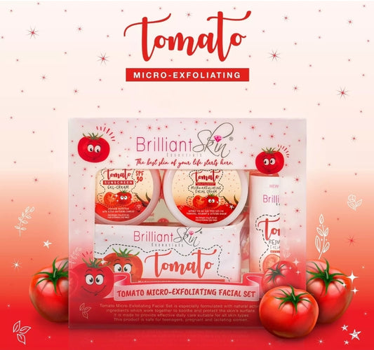Brilliant TOMATO Micro-Exfoliating Facial Set
