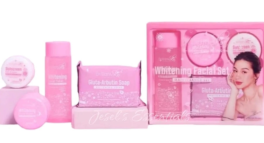 Brilliant Whitening Maintenace Facial Set