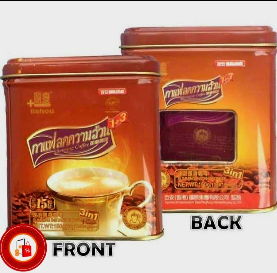 LISHOU Slimming Coffee 15sachets AUTHENTIC THAILAND