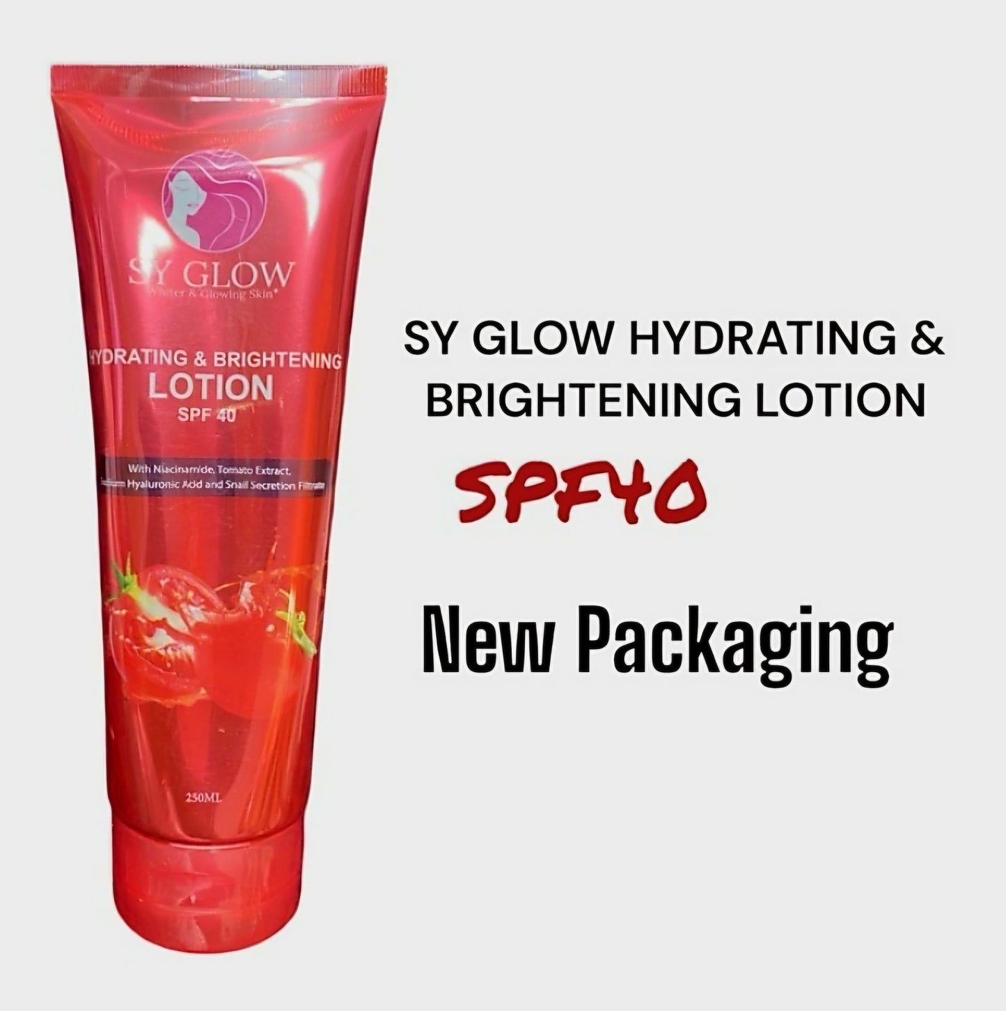 SY GLOW Hydrating & Brightening Lotion SPF40 250ml