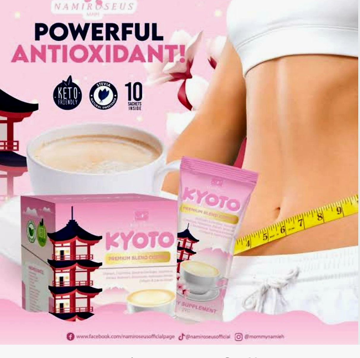 KYOTO Premium Blend Slimming Coffee 21g×10sachets