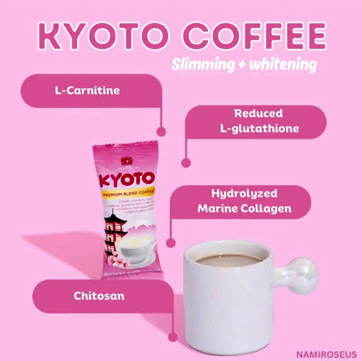 KYOTO Premium Blend Slimming Coffee 21g×10sachets