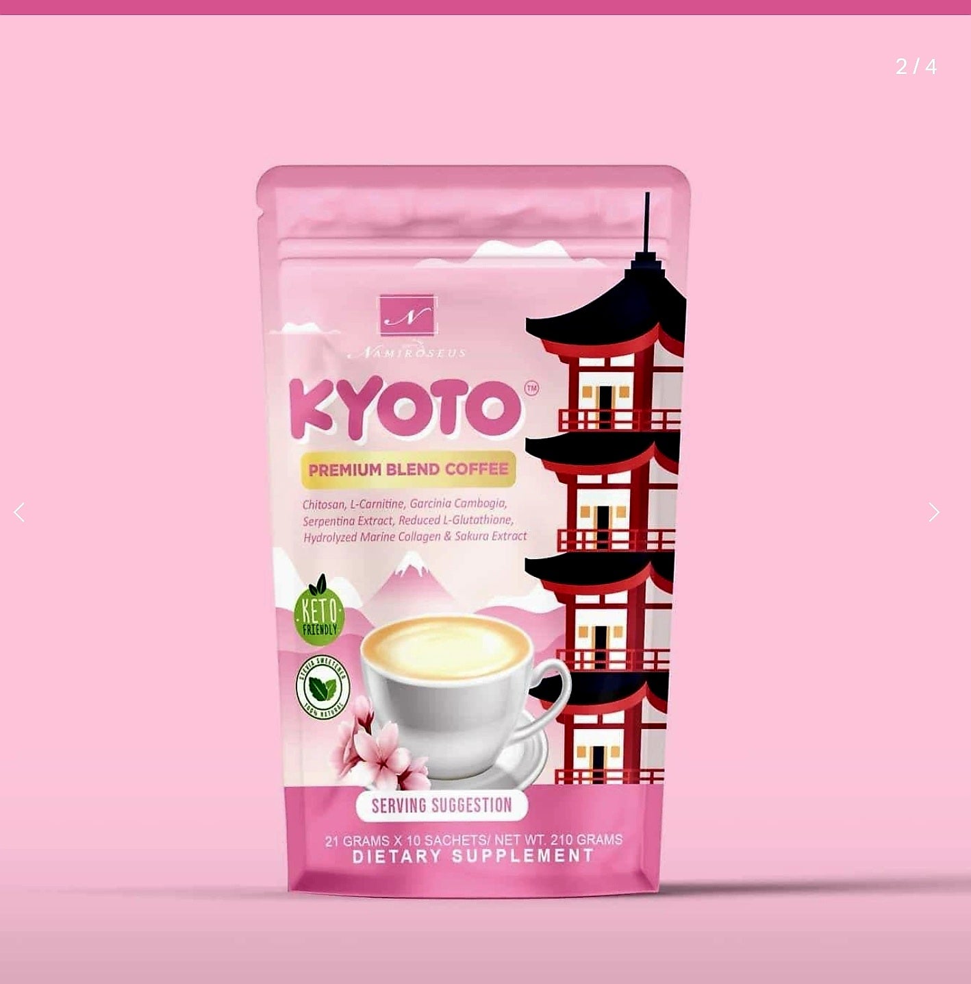 KYOTO Premium Blend Slimming Coffee 21g×10sachets