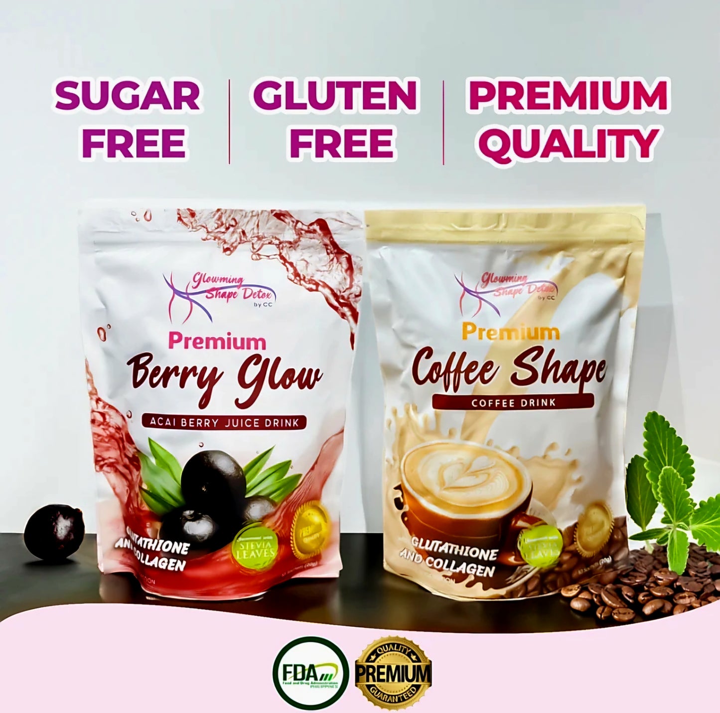 Glowming PREMIUM BERRY GLOW Acai Berry Juice 20g×10's