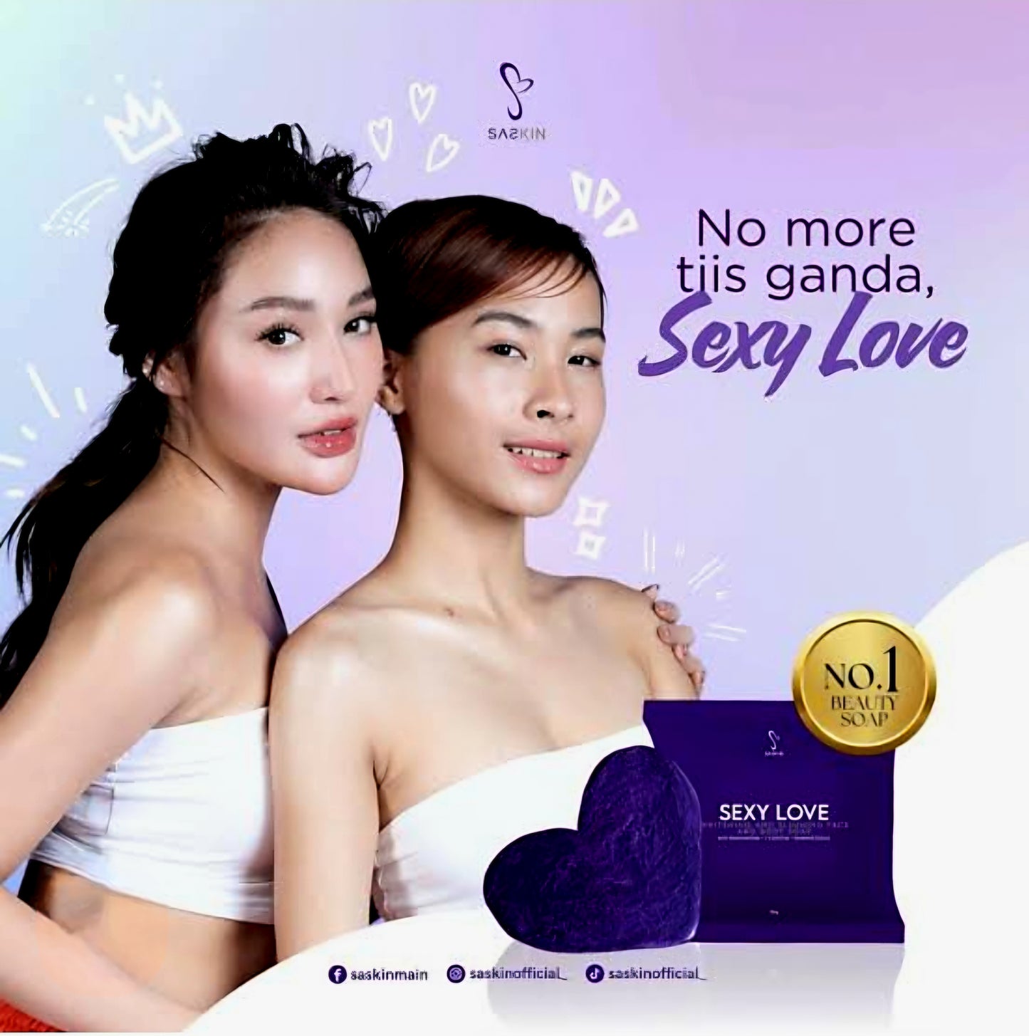 SEXY LOVE Whitening, Toning & Firming Soap 70g