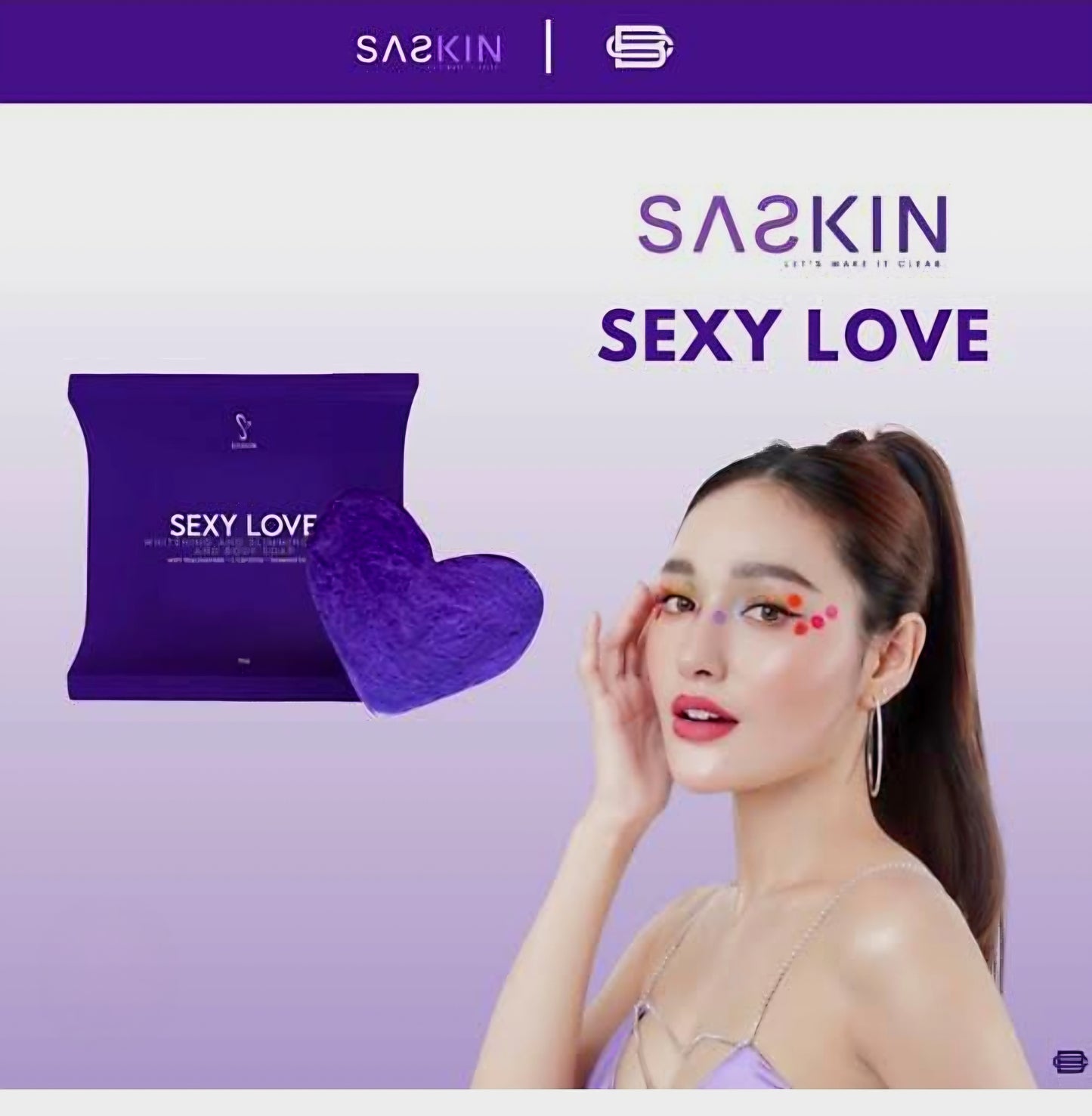 SEXY LOVE Whitening, Toning & Firming Soap 70g