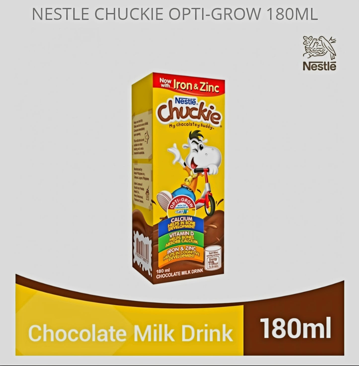 📦FULL BOX📦 Nestle CHUCKIE Chocolate Drink 250ml×24's