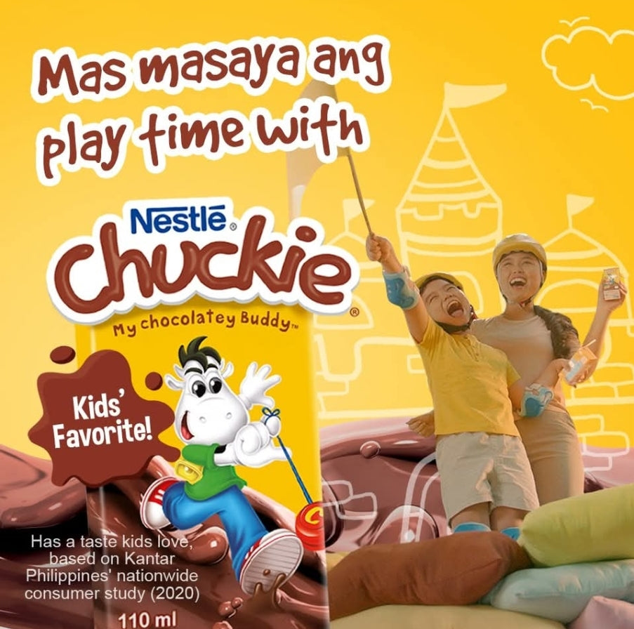📦FULL BOX📦 Nestle CHUCKIE Chocolate Drink 250ml×24's