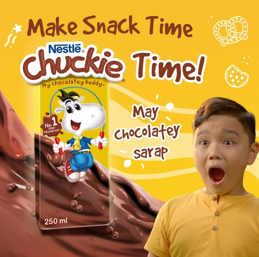📦FULL BOX📦 Nestle CHUCKIE Chocolate Drink 250ml×24's