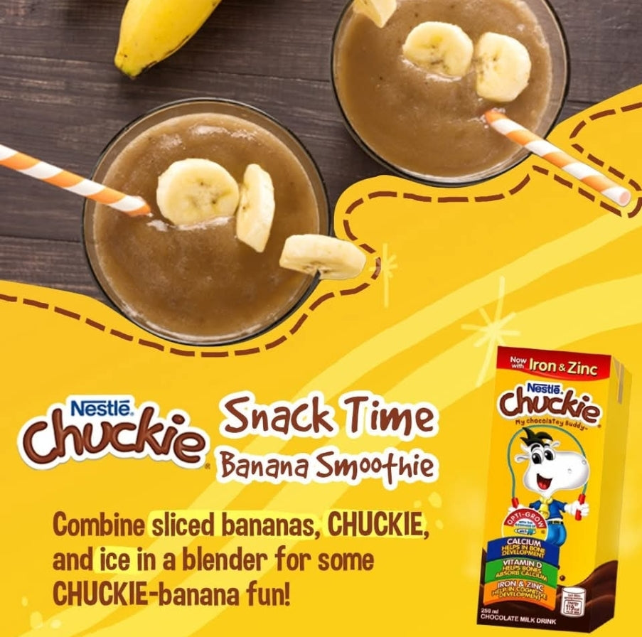 📦FULL BOX📦 Nestle CHUCKIE Chocolate Drink 250ml×24's