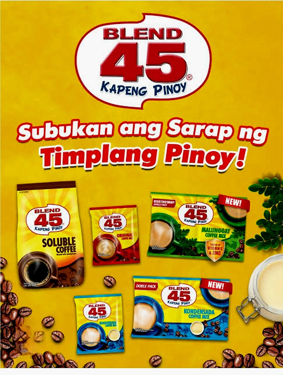 ‼️CLEARANCE‼️BLEND45 Malunggay TWINPACK Coffee Mix 52g×20sachets BBD: 08.NOV.2025