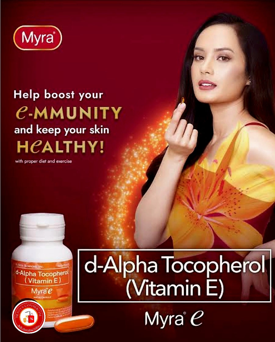 Myra E Vitamin E Capsules 30's