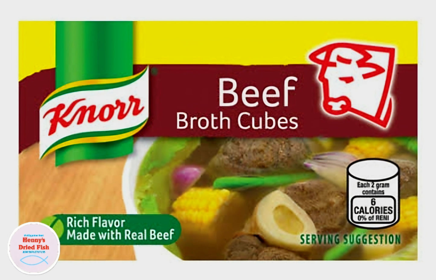 Knorr Beef Cubes 60g