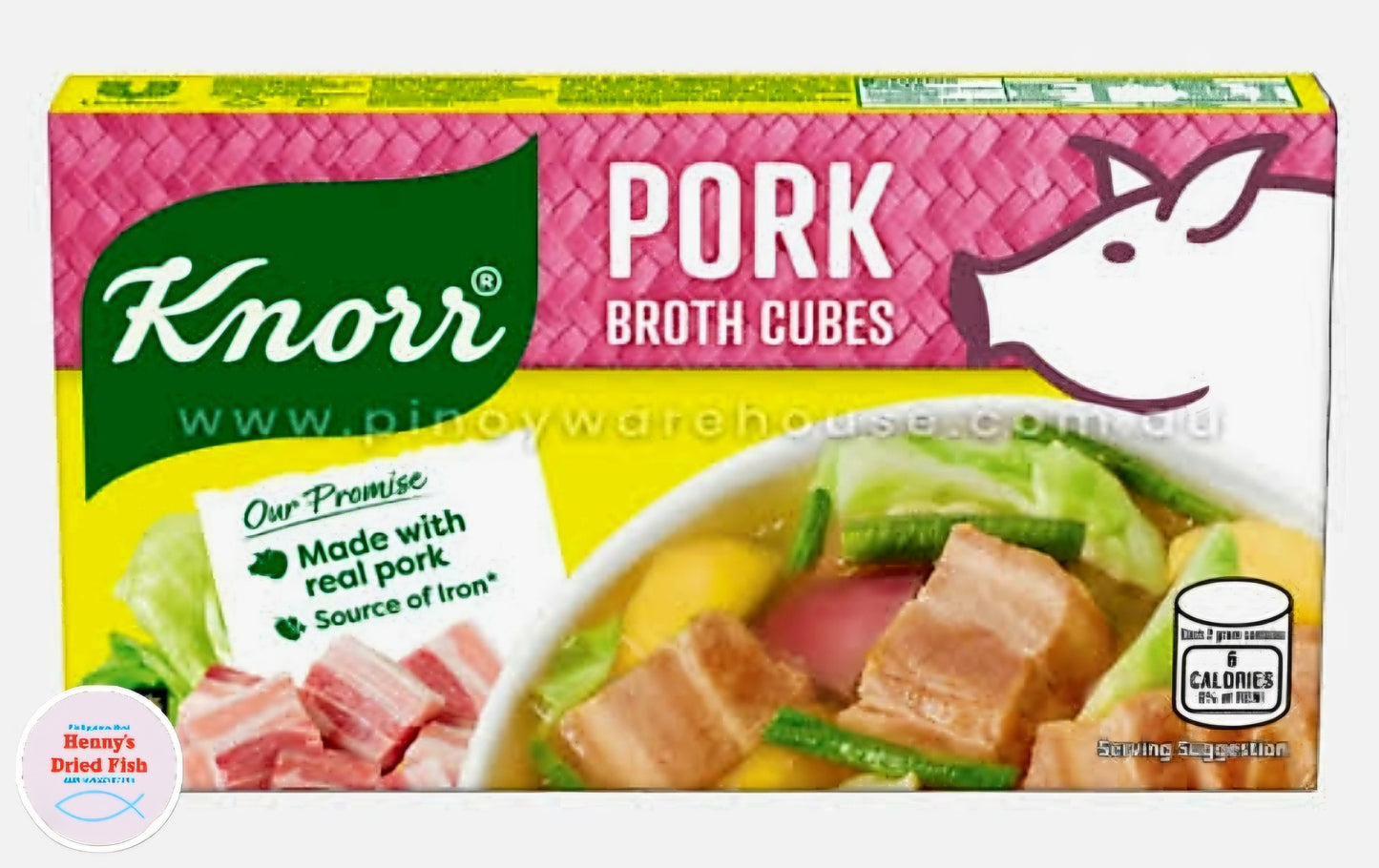 Knorr Pork Cubes 60g