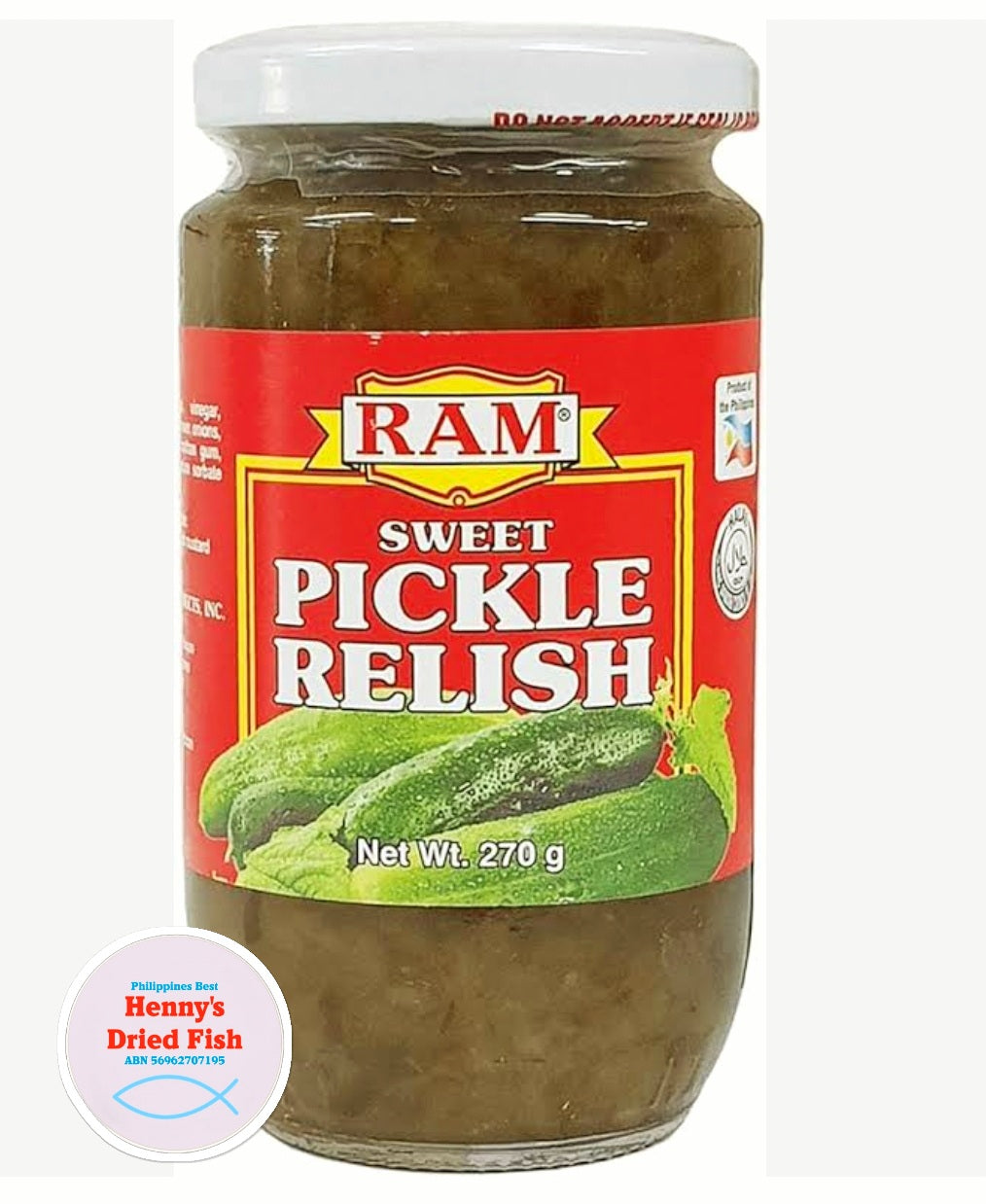 RAM Sweet Pickle  Relish 270g