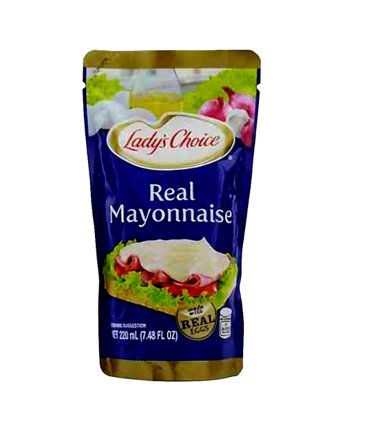 Lady's Choice REAL MAYONNAISE 220ml in POUCH