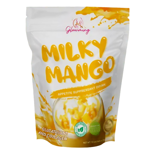 Glowming MILKY MANGO 21g × 10 sachets APPETITE SUPPRESANT DRINK