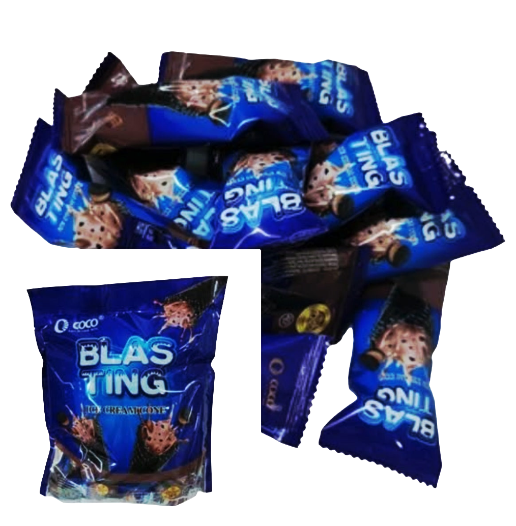 Coco BLAS TING Ice Cream Cone Chocolate 108g
