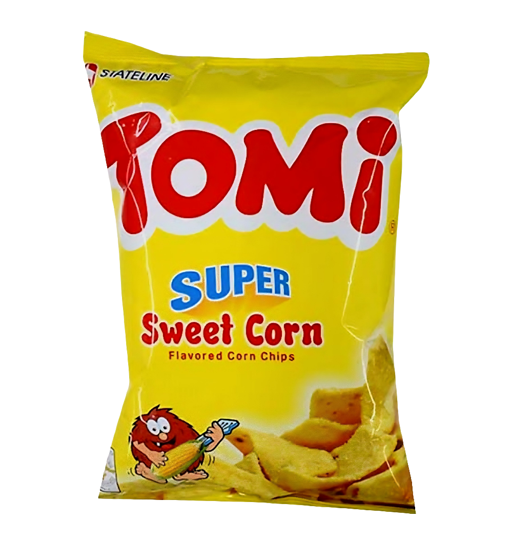 TOMI Super Sweet Corn Flavored Corn Chips 110g