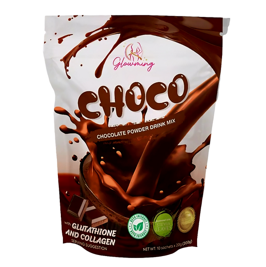 Glowming CHOCO Collagen Glutathione Drink 20g×10sachets