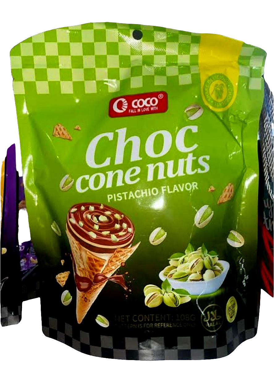 Coco Choc Cone Nuts PISTACHIO 108g