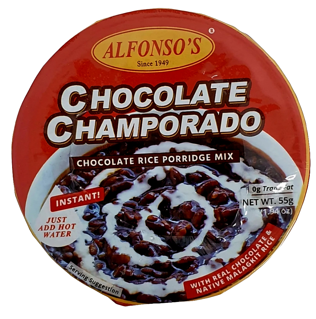 Alfonso's Instant Chocolate Champorado Cup 55g