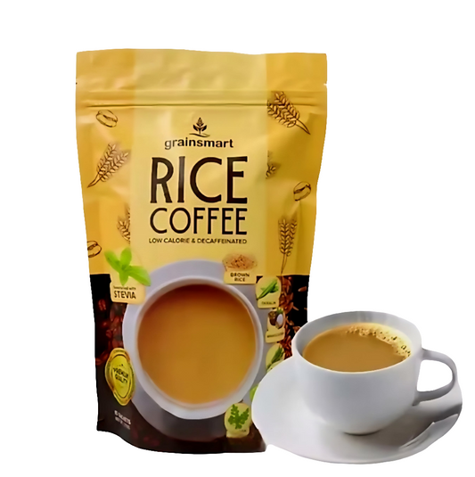 Grainsmart NO-SUGAR  BROWN RICE COFFEE Mix (Low-Calorie, Decaffenated, Non-Acidic) 21g×10sachets