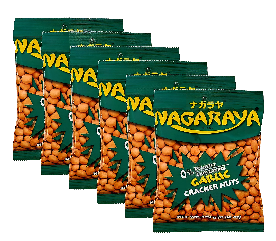 Nagaraya GARLIC FLAVOR Cracker Coated Peanuts 160g