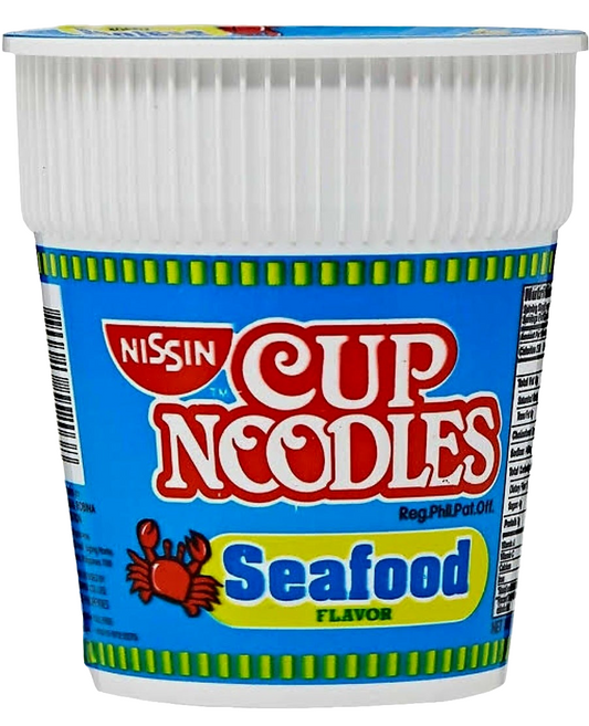 Nissin Cup Noodles SEAFOOD FLAVOR 60g