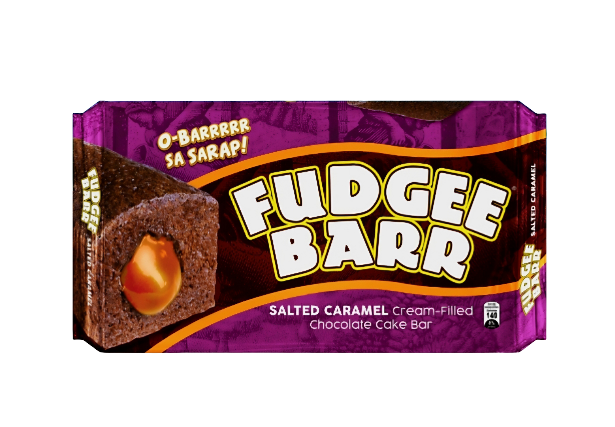 Fudgee Barr SALTED CARAMEL 39g×10pcs