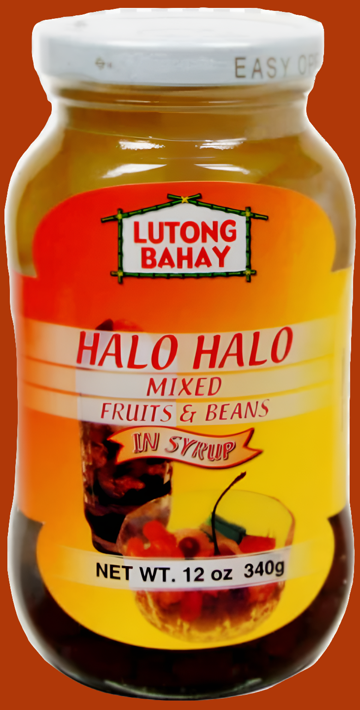 Lutong Bahay HALO HALO MIXED Fruits & Beans in Syrup 340g
