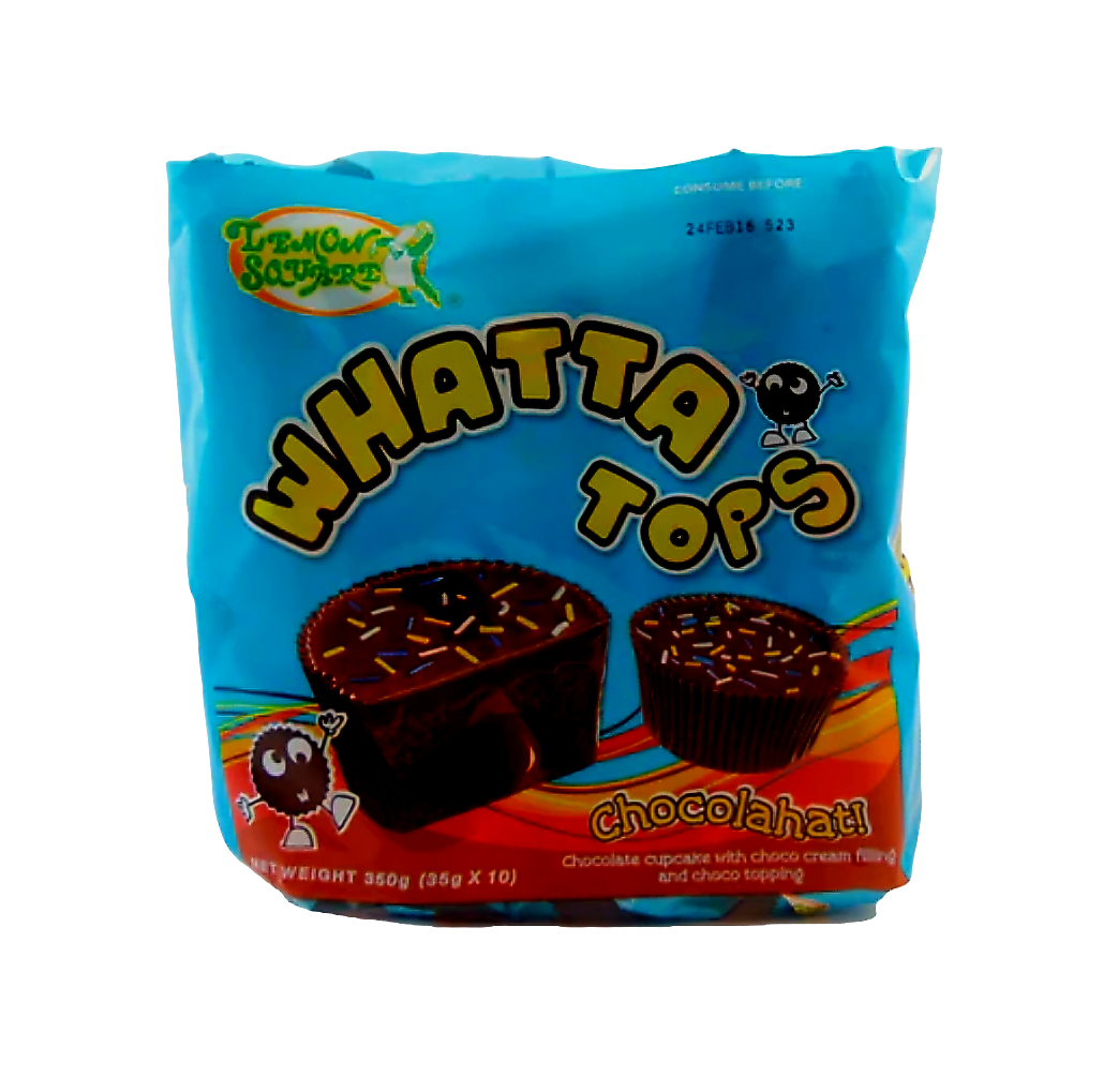 Lemon Square Whatta Tops CHOCOLAHAT 35g×10pcs