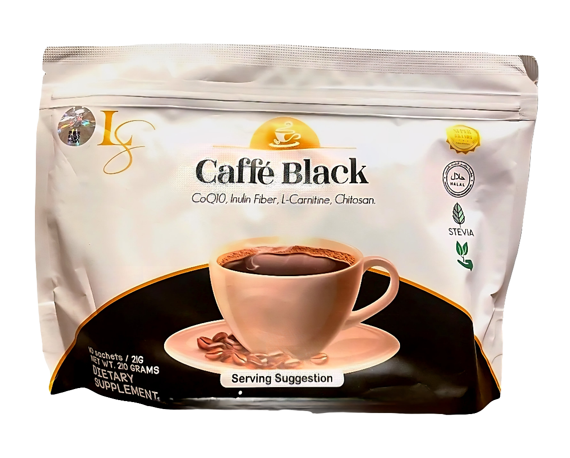 Luxe Slim CAFFE BLACK 21g x 10 sachets