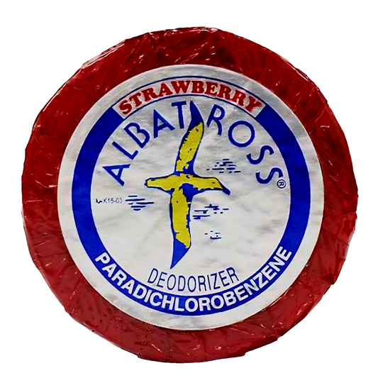 ALBATROSS Bathroom Deodorizer STRAWBERRY 100g (REFILL ONLY)