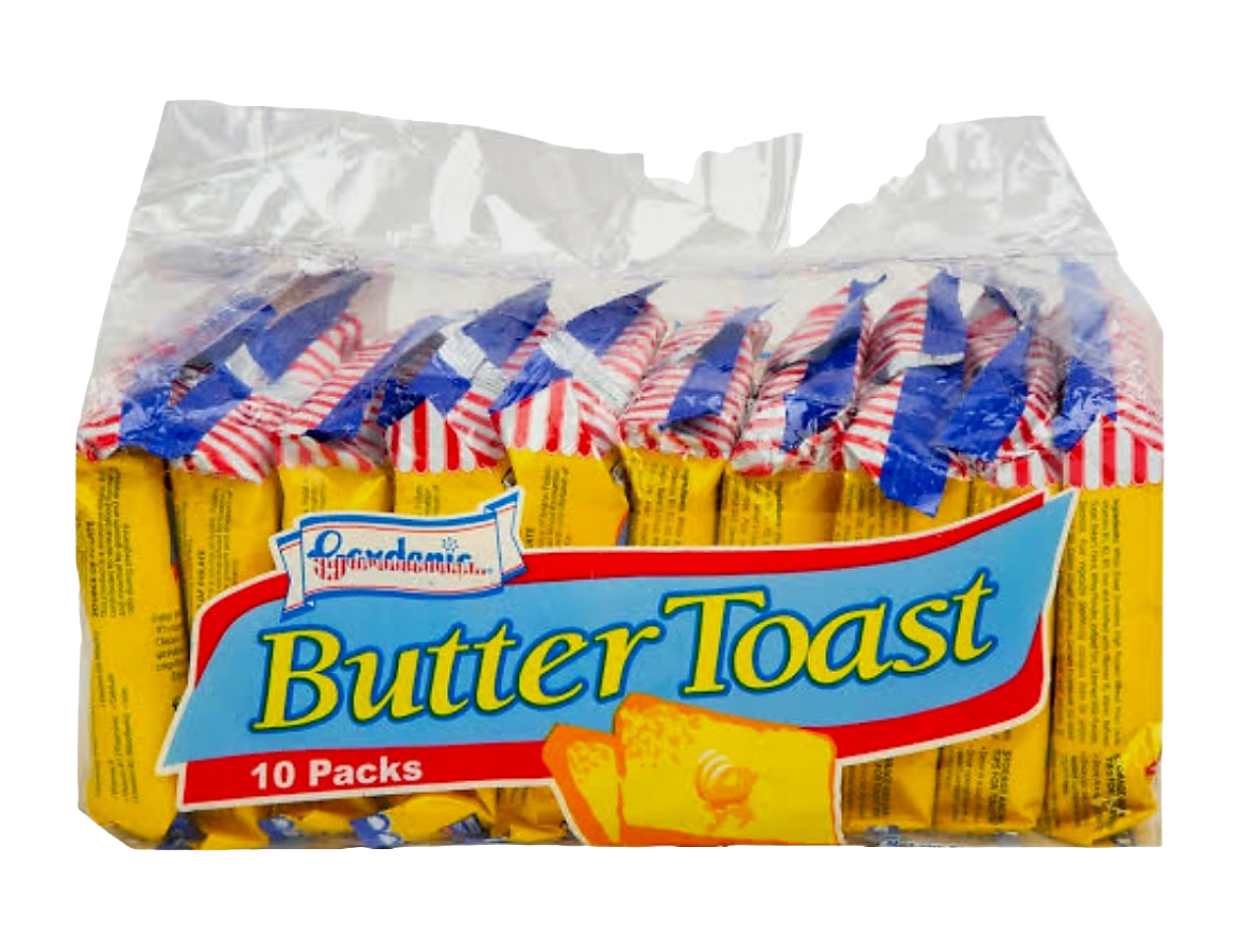 GARDENIA Butter Toast 2-slices Packet 50g (Single Baon-Pack)