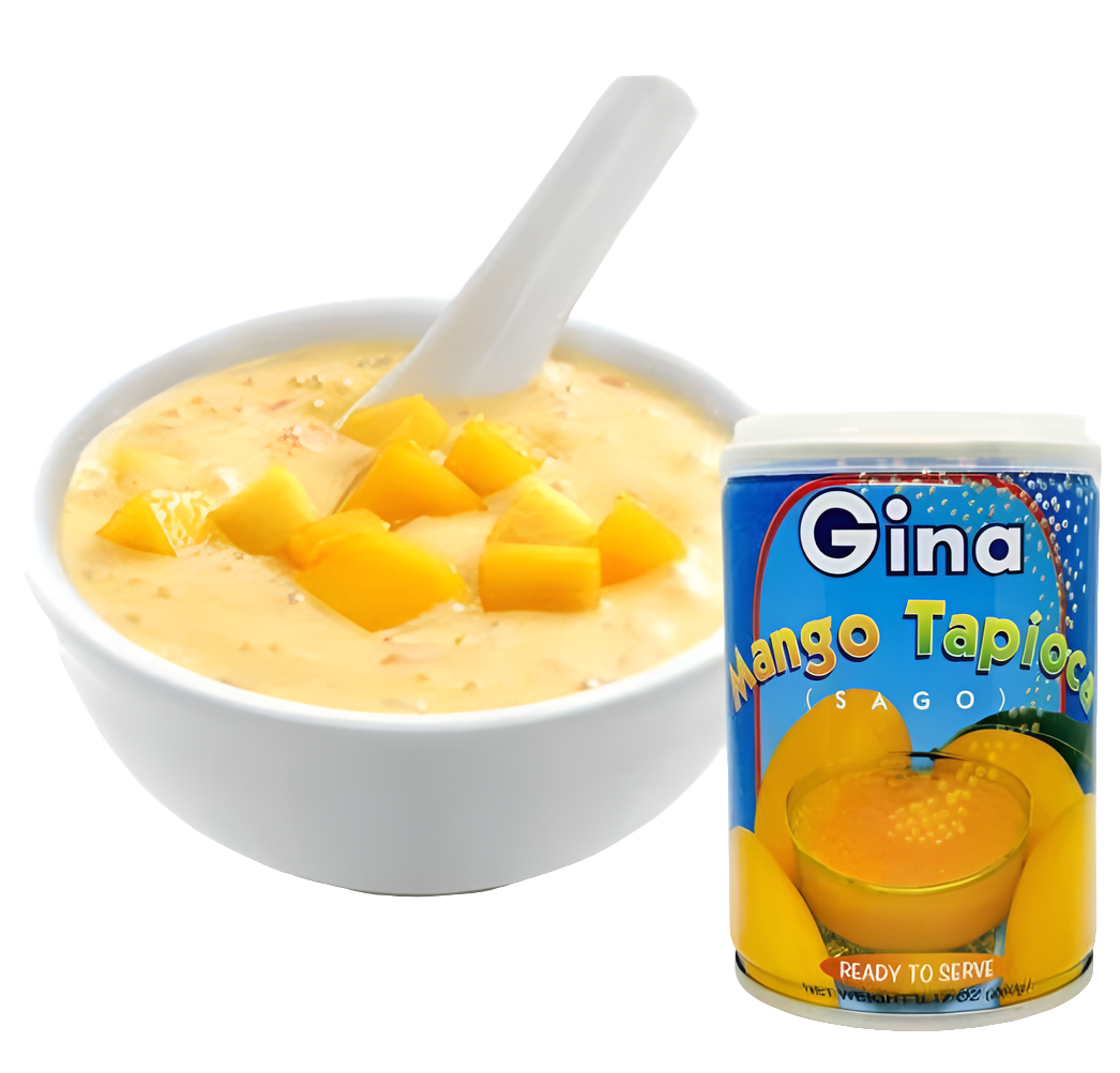 ‼️CLEARANCE‼️Gina Mango Tapioca 260ml BBD: 26.NOV.2025
