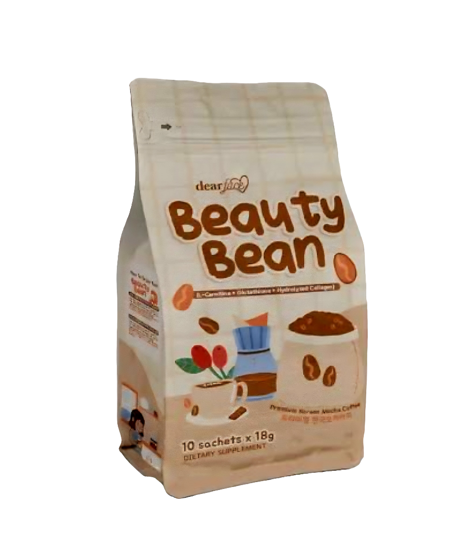 DearFace BEAUTY BEAN Premium Korean Mocha  Coffee 18g×10sachets