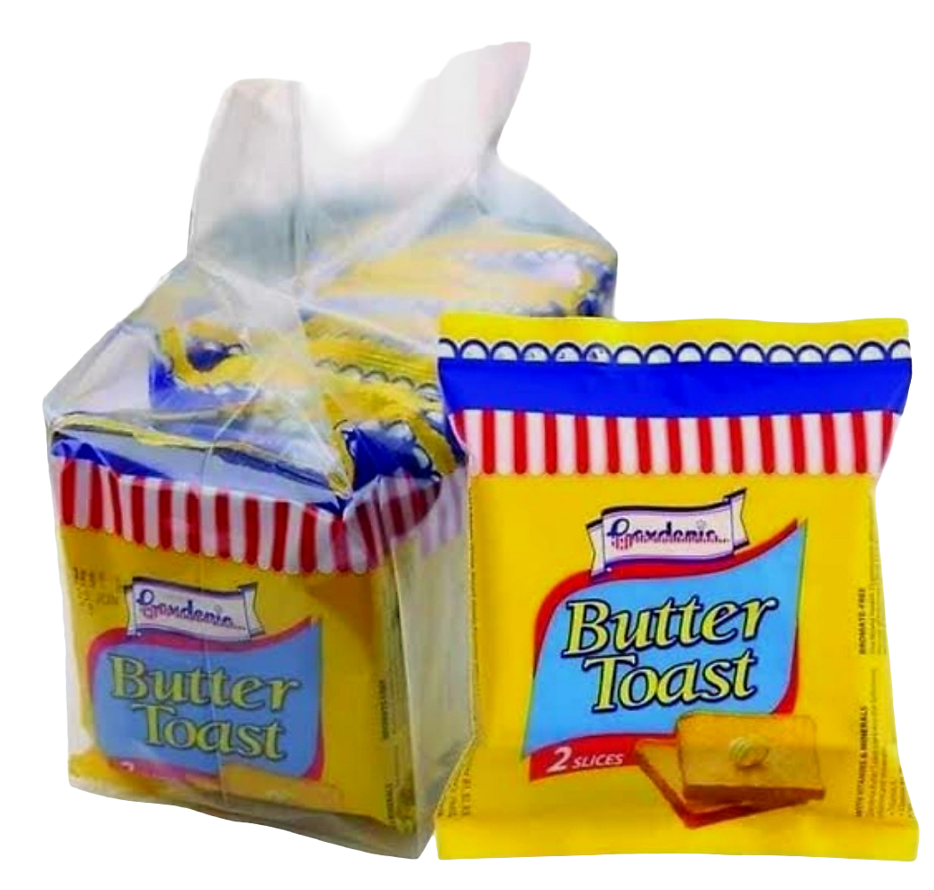 GARDENIA Butter Toast 2-slices Packet 50g (Single Baon-Pack)