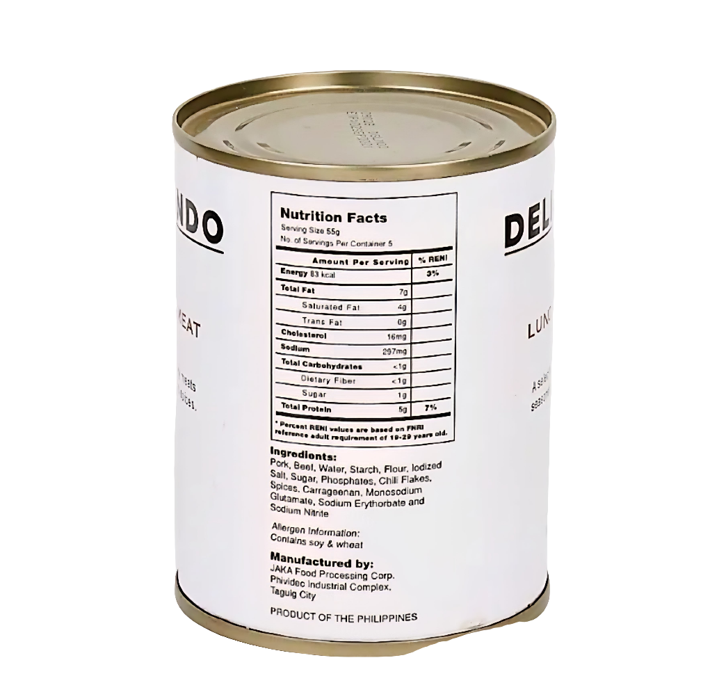 Delimondo SPICY LUNCHEON Meat 260g