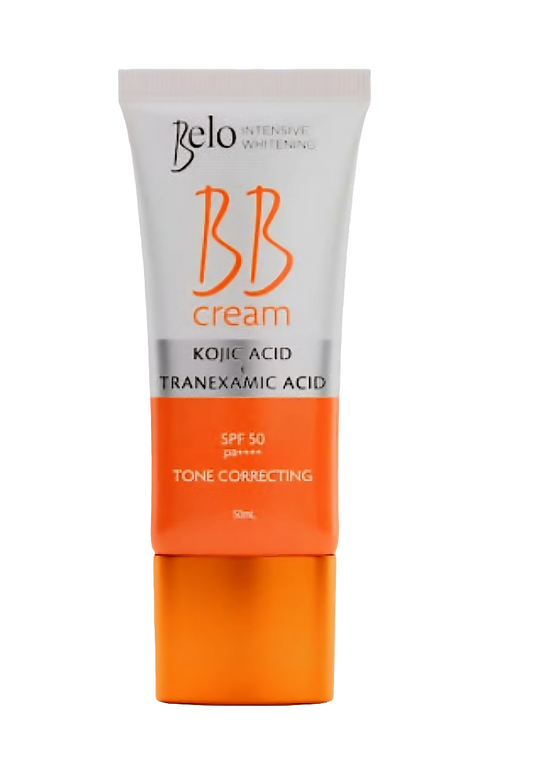 BELO Intensive Whitening BB CREAM with KOJIC & TRANEXAMIC ACID 50ml SPF50 PA++++
