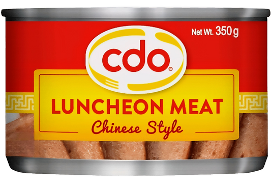 CDO Chinese Style Luncheon Meat 350g FLAT TIN
