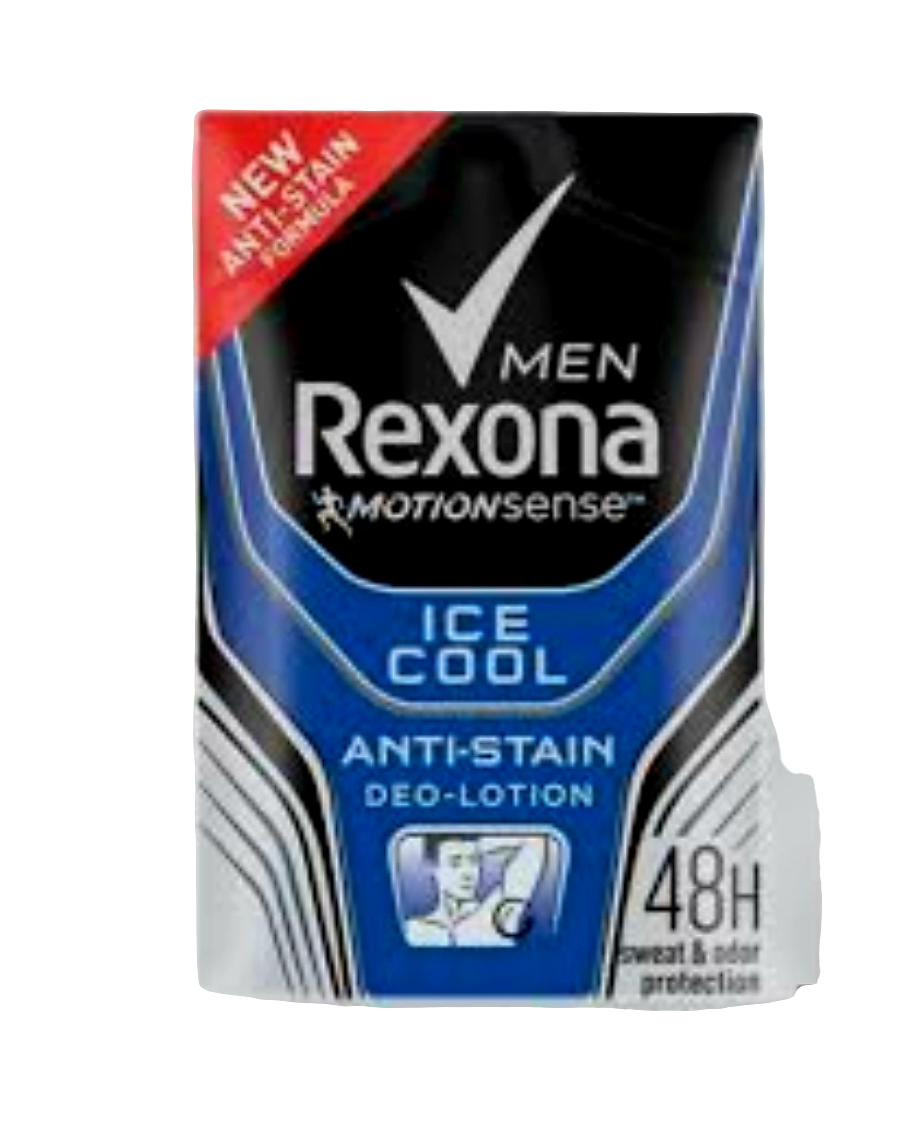 REXONA Men ICE COOL Anti-Stain Deo-Lotion 3ml×12sachets Hanger (TRAVEL SIZE)