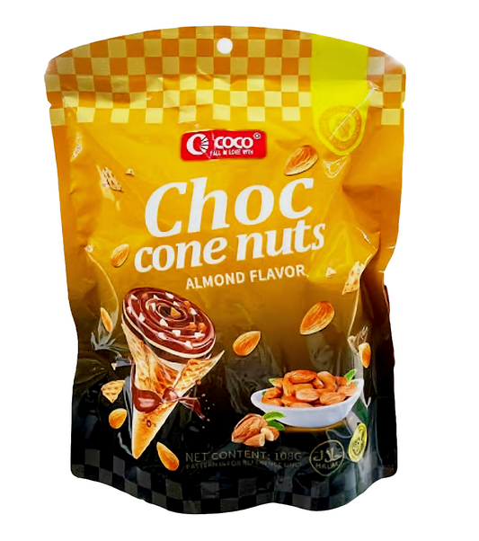 Coco Choc Cone Nuts ALMOND 108g