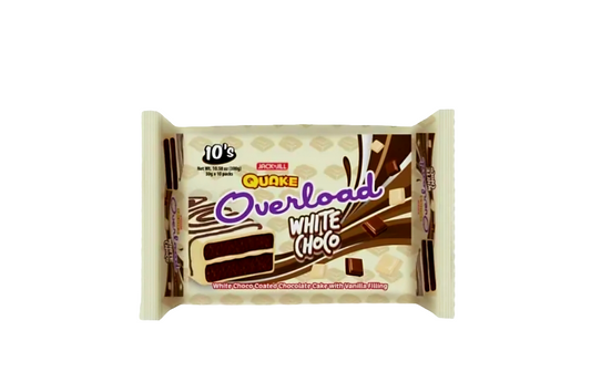 Jack&Jill QUAKE Overload WHITE CHOCO 30g×10pcs