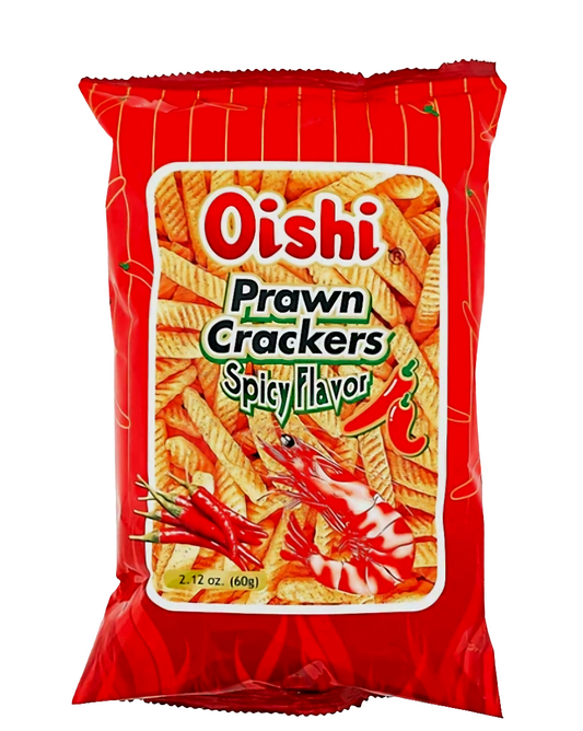Oishi Prawn Crackers SPICY FLAVOR 90g