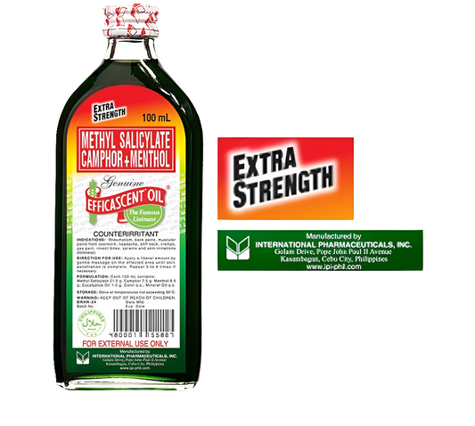 Efficascent Oil EXTRA STRENGTH 100ml