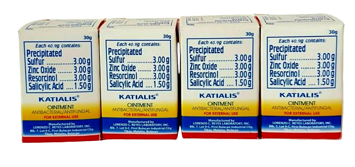 KATIALIS Antibacterial/Antifungal Ointment 30g